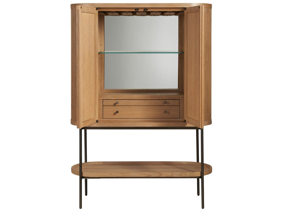 New Modern - Linnea Bar Cabinet - Light Brown