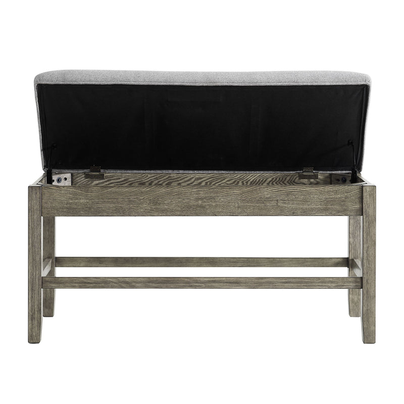 Grayson - Counter Bench - Gray / Light Brown