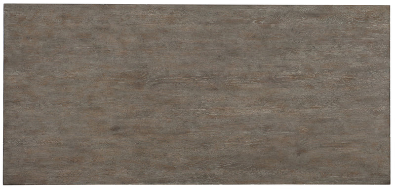 Rustic Glam - Trestle Desk - Dark Gray