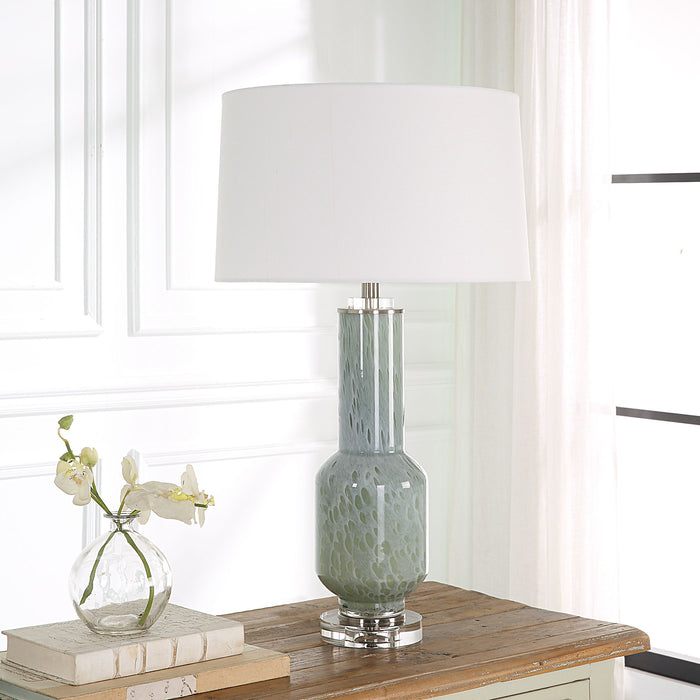 Imperia - Aqua Gray Table Lamp