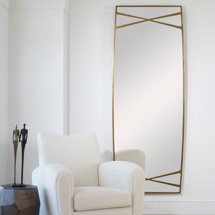 Gentry - Oversized Mirror - Gold