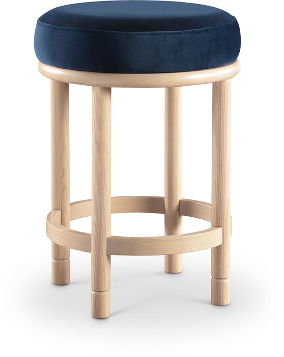Monette - Counter Stool With Natural Base