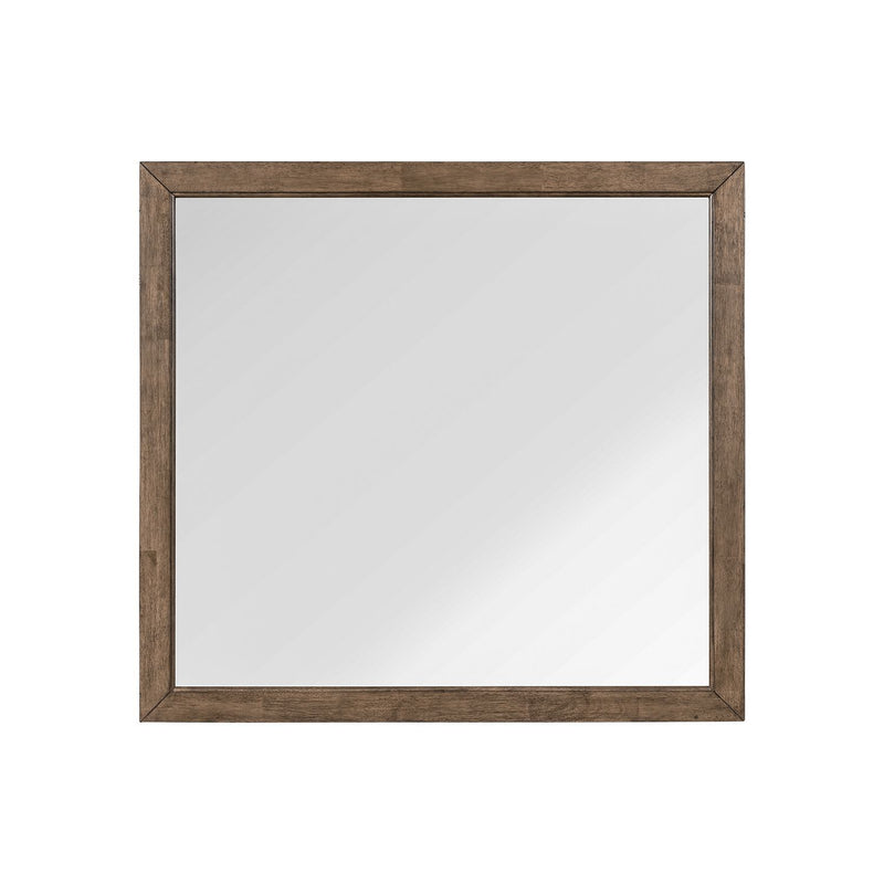 Shaker Lakes - Landscape Mirror - Harvest Brown