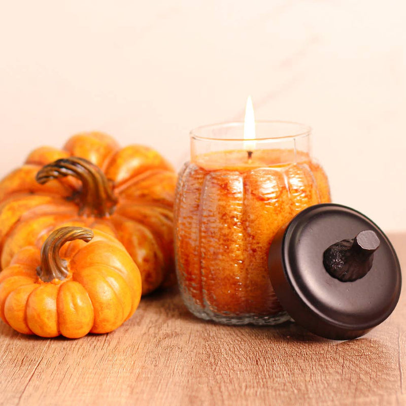 Pumpkin Pie – 15oz Pumpkin Fall Scented Jar Candle