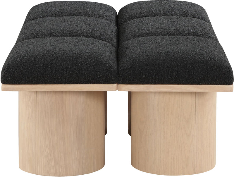 Pavilion - 6 Piece Modular Bench With Natural Base