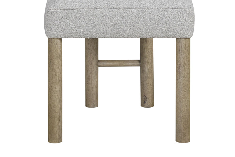 Pagosa - Upholstered Chair (Set of 2) - English Knotty Oak / Gray