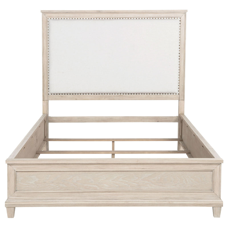 Wedner - Queen Panel Bed - Oak