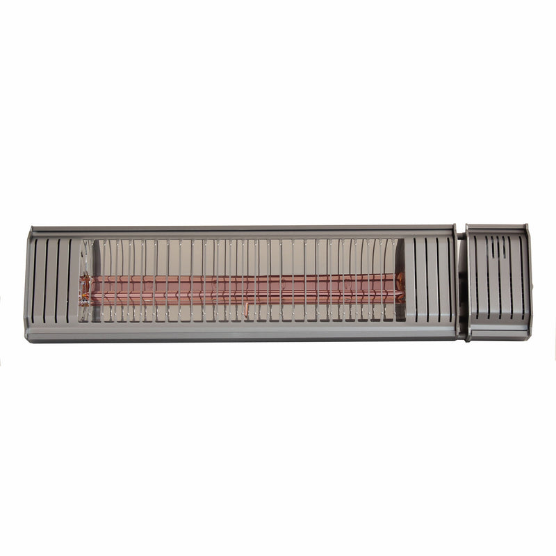 Smart Electric Patio Heater, Gunmetal Gray
