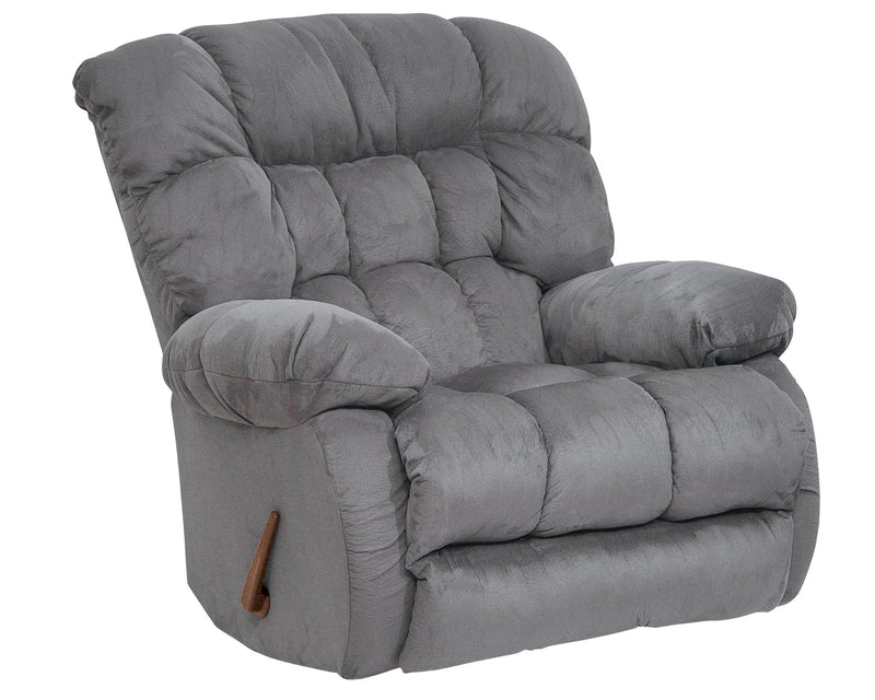 TeddyBear - Chaise Rocker Recliner - Graphite