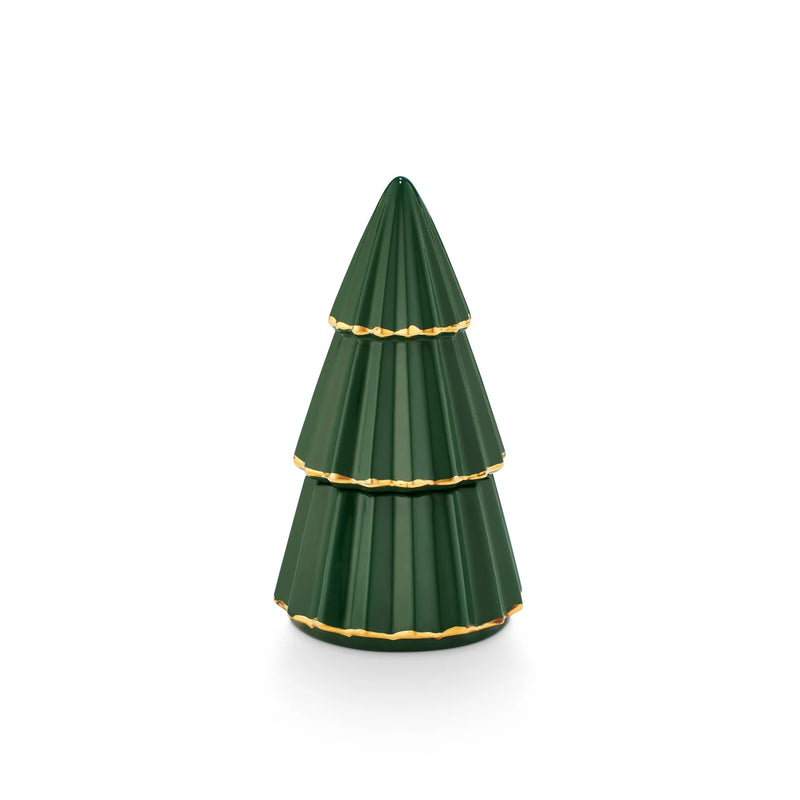 Gilded Tree Ceramic Candle