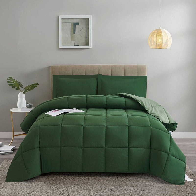 3 Piece All Season Lightweight Down Alternative Comforter Set