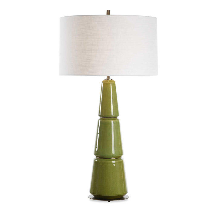 Mendell - Table Lamp - Moss Green