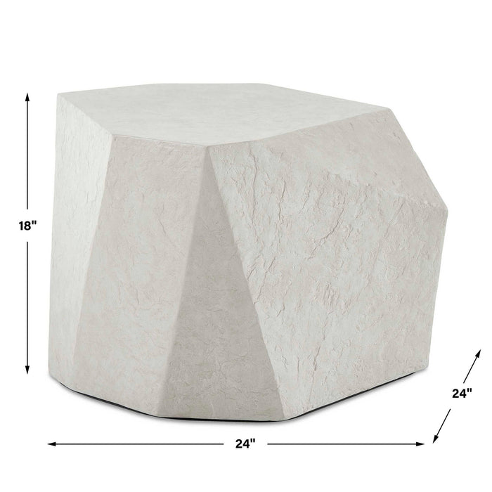 Parra - Outdoor Side Table - Limestone