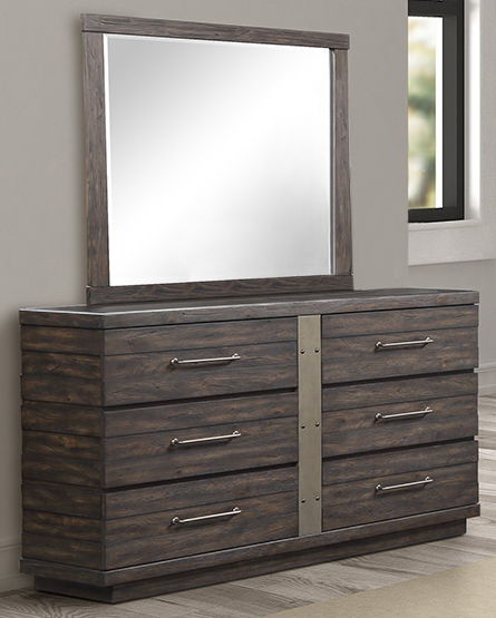 Edison - Mirror - Ebony