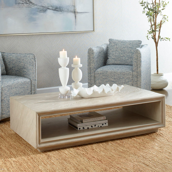 Prism - Light Oak Coffee Table