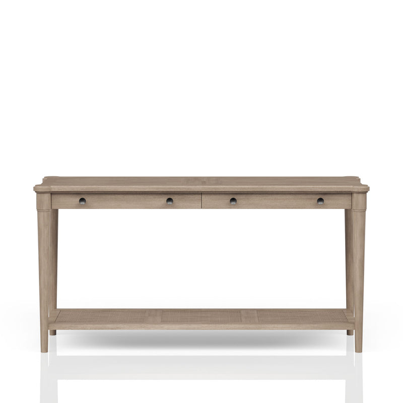 Citrus Heights - Sofa Table With Cane - Sand