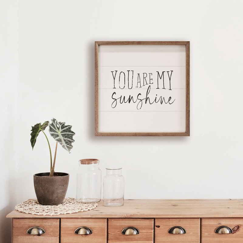 You Are My Sunshine White