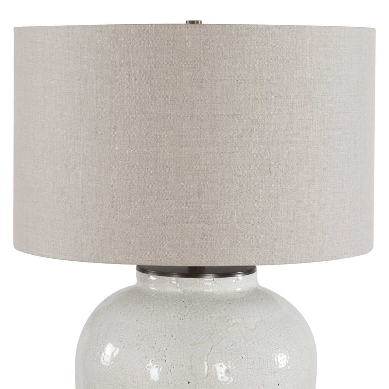 Jarret - Glaze Table Lamp - White
