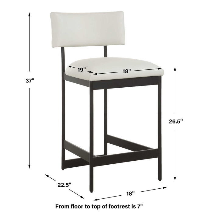 Apsley - Counter Stool - Black