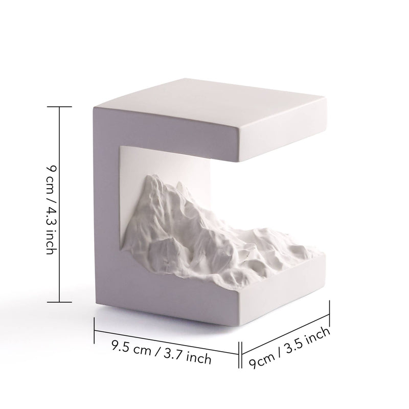 Snow Mountain Diffuser Table Lamp with Essential Oil