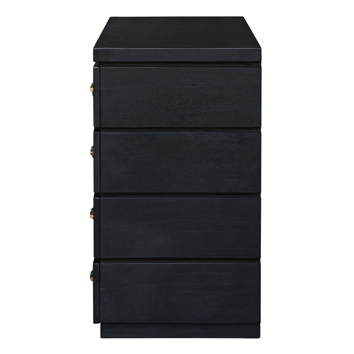 Halifax - Mahogany Accent Chest - Black