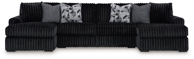 Midnight-Madness - 3 Piece Sectional
