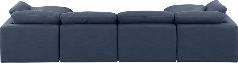Indulge - Linen 6 Piece Modular Double Chaise Sectional