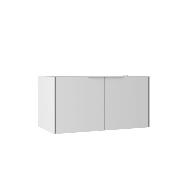 Floating Bathroom Vanity Cabinet With Soft Close Double Doors, Spacious Interior Storage, Wall Mounted, Cabinet Only