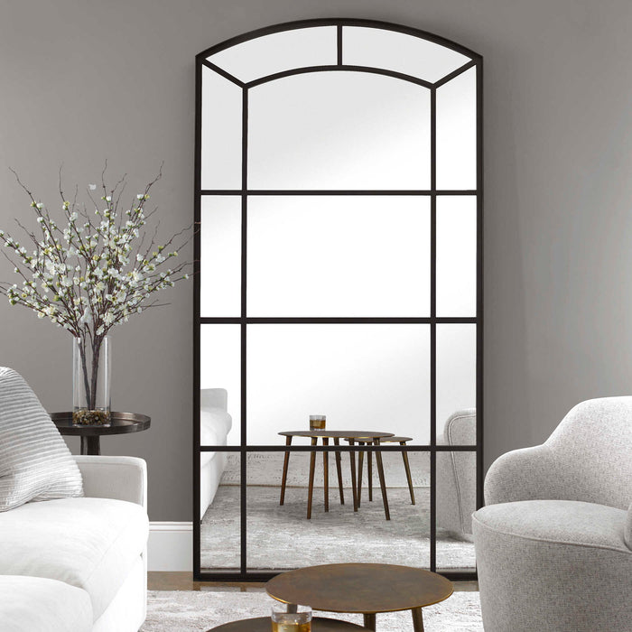 Camber - Oversized Arch Mirror - Black
