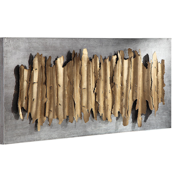 Lev - Metal Wall Decor - Gold