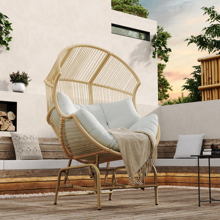 Palos - Outdoor Wicker Glider Chair