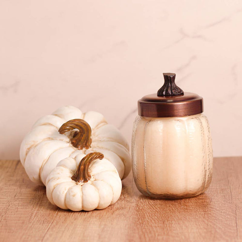 Pumpkin Swirl – 15oz Pumpkin Fall Scented Jar Candle