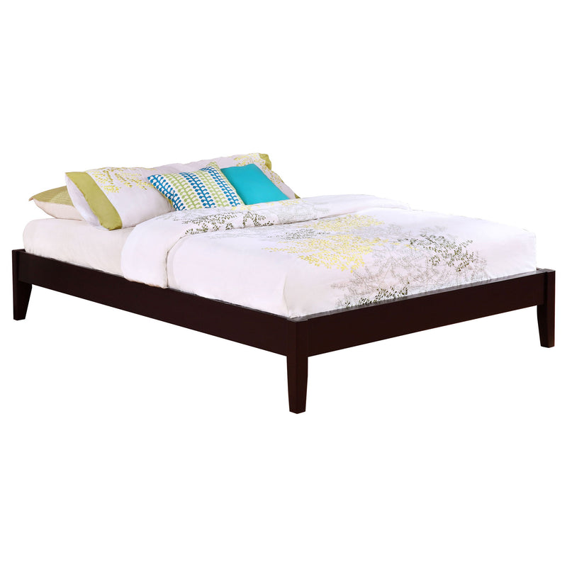 Redmond - Eastern King Platform Bed - Cappuccino
