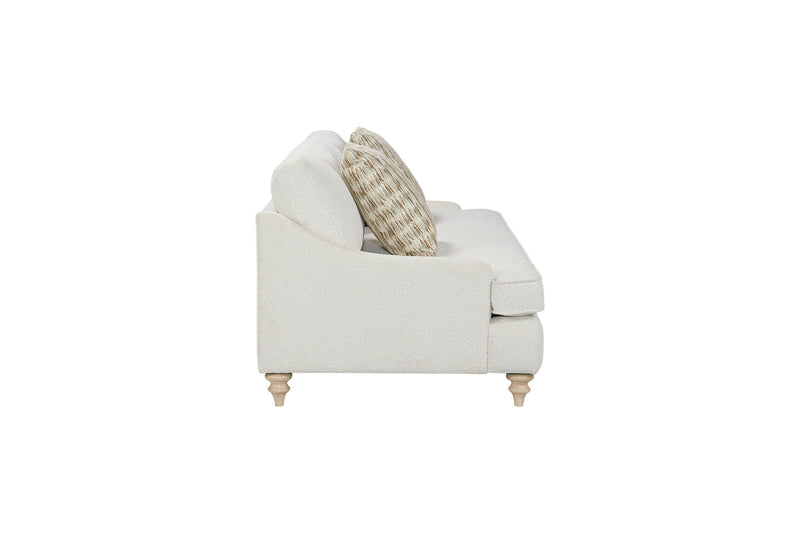 Citrus Heights - Sofa With 2 Pillows - White
