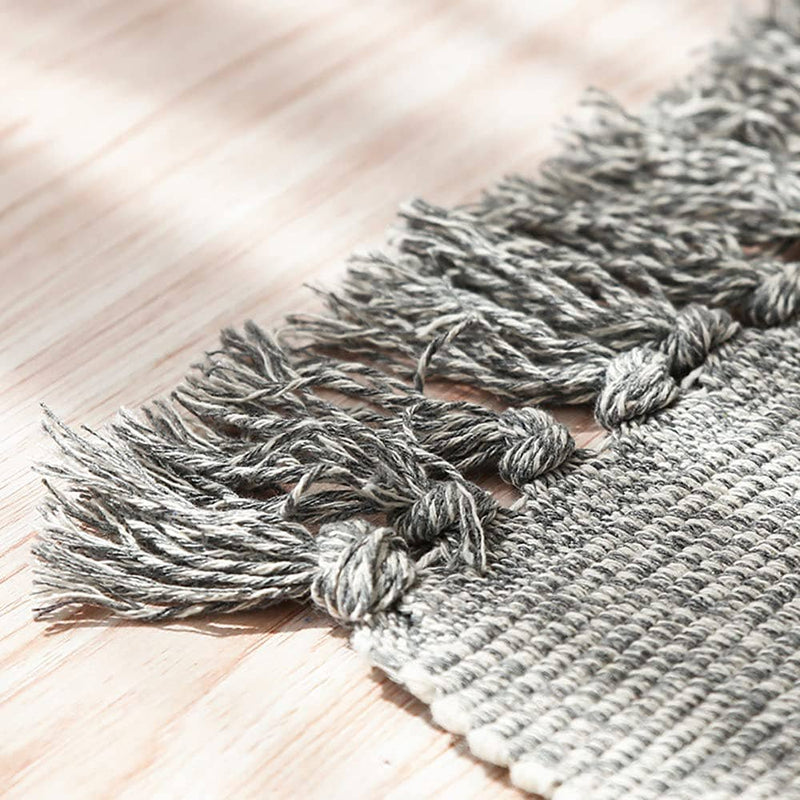 Cotton Bathroom Rug Reversible Kitchen Entry - Yoga Mat