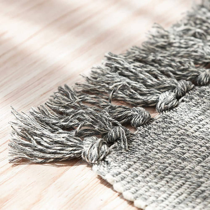 Cotton Bathroom Rug Reversible Kitchen Entry - Yoga Mat