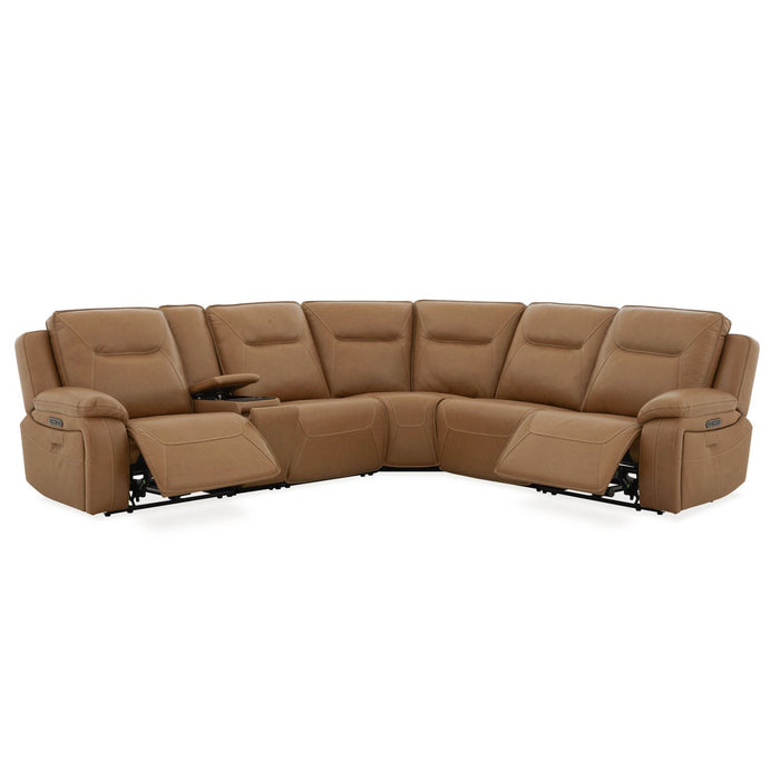Callihan - 6 Piece Sectional - Brown