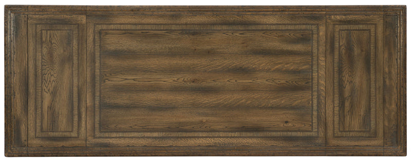 Hill Country - Balcones 60" Friendship Table With 2-12" Leaves - Dark Brown