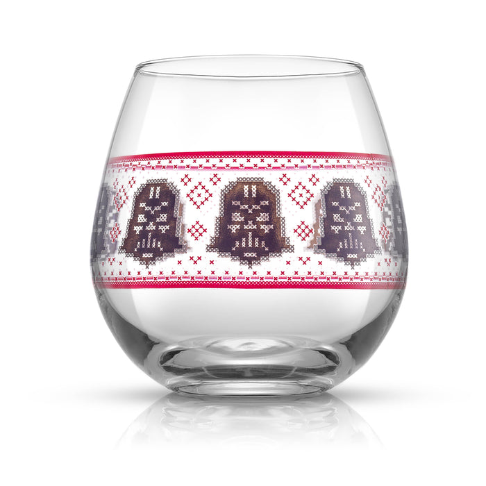 Star Wars Ugly Sweater Stemless Wine Glasses | Set of 4