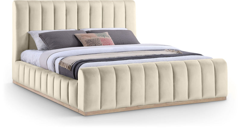 Amara - Velvet Bed