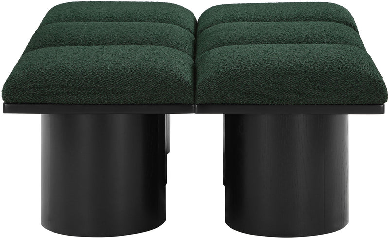 Pavilion - 6 Piece Modular Bench With Black Base