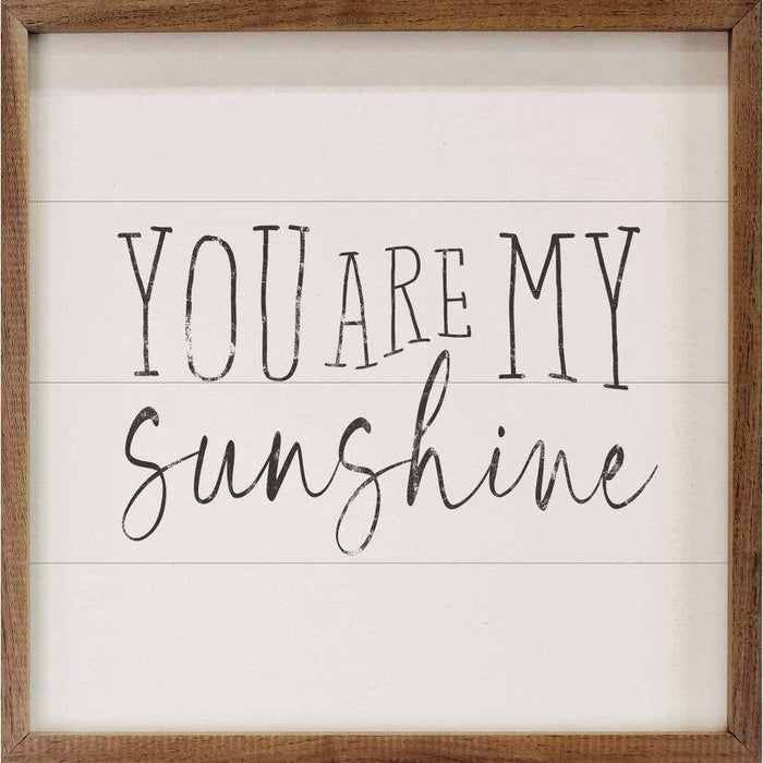 You Are My Sunshine White