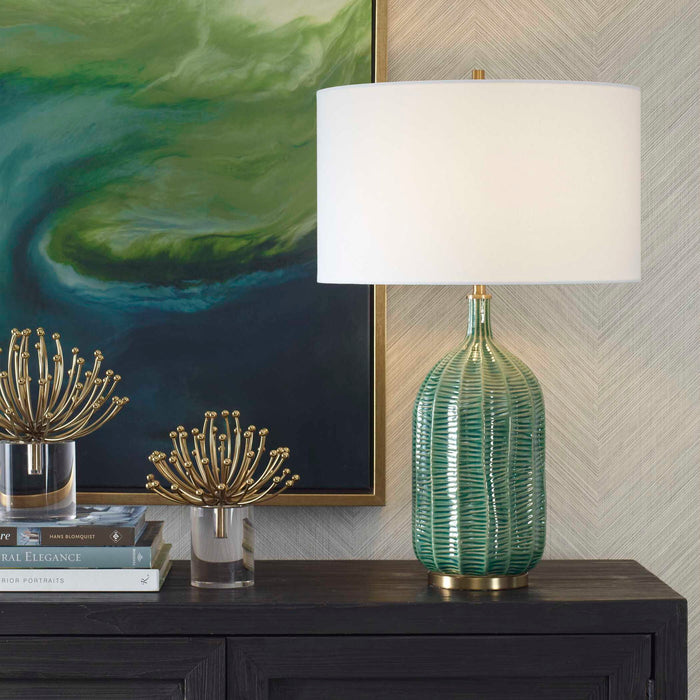 Bixby - Green Table Lamp