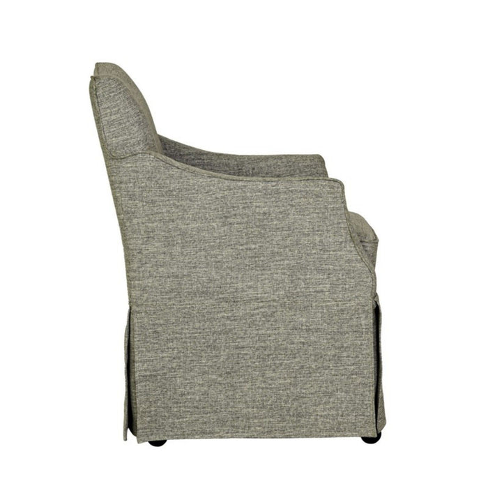 London - Upholstered Skirted Dining Arm Chair