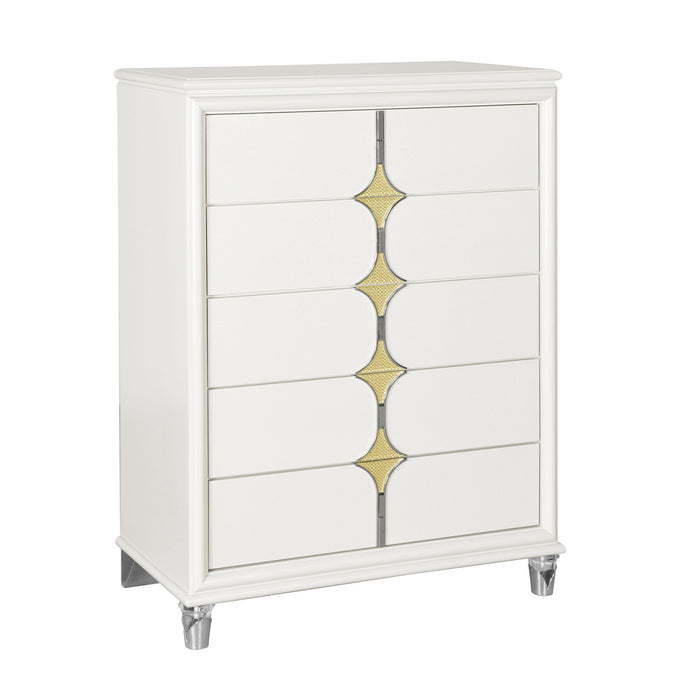 Uriuni - Chest - Gold / White