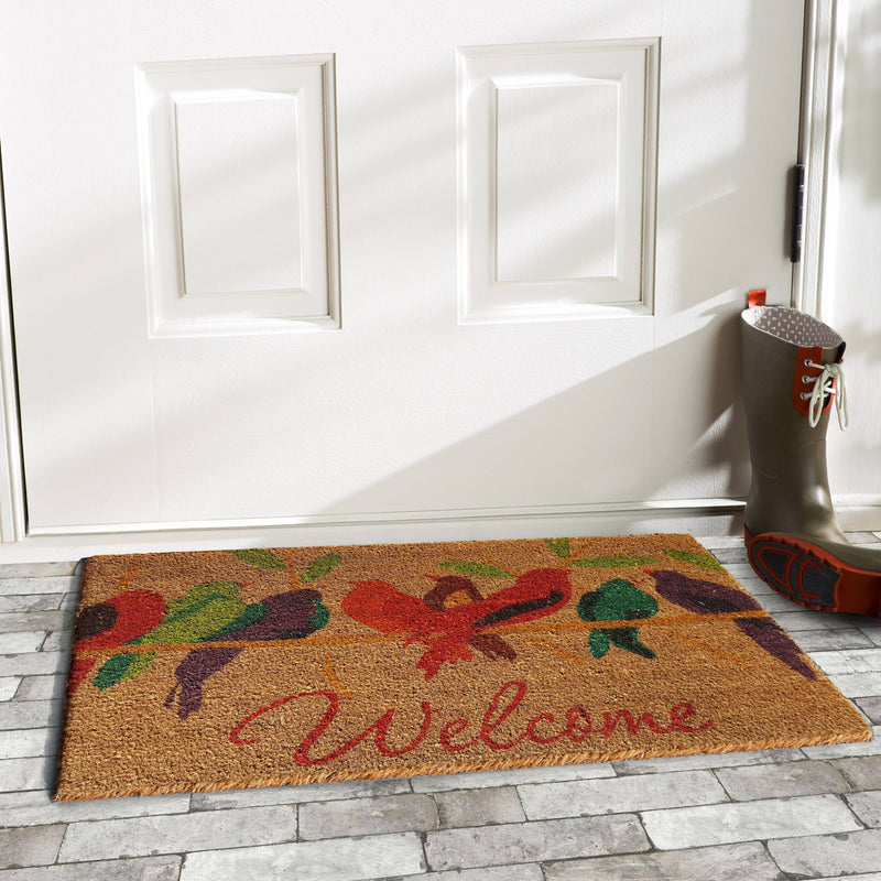 Tweet Birds Welcome Doormat