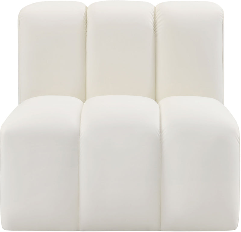 Arc - Faux Leather Straight Chair
