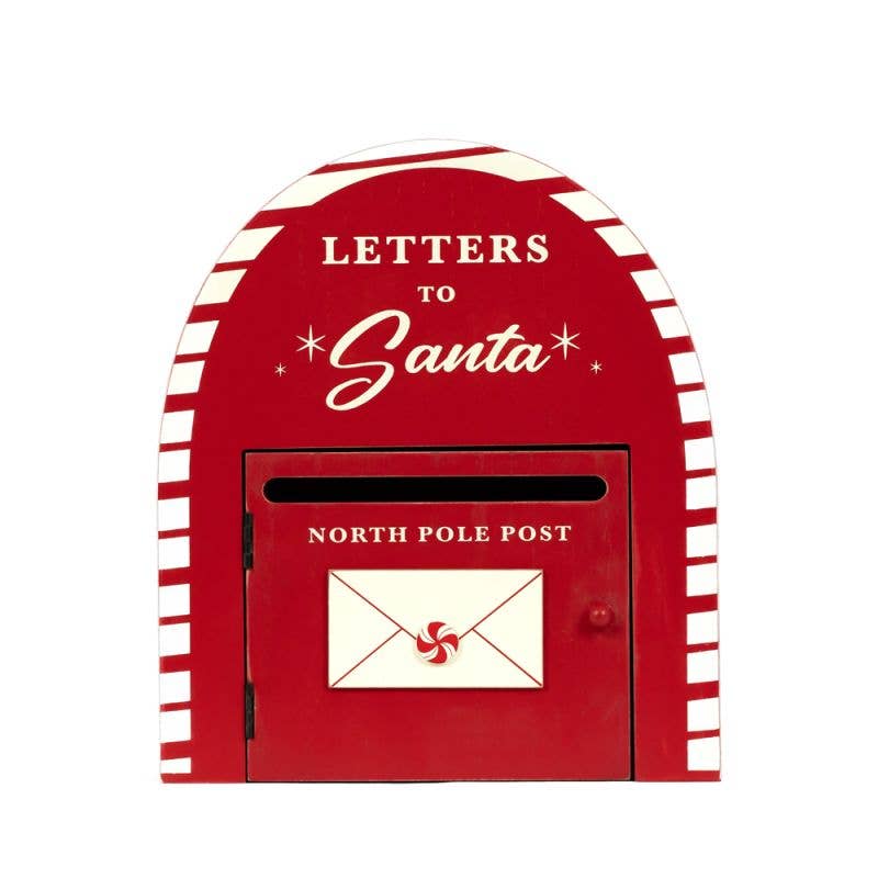 Santa Mailbox Christmas Décor