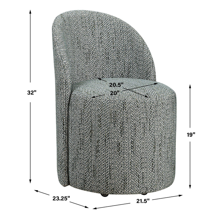 Roll With It - Dining Chair - Teal