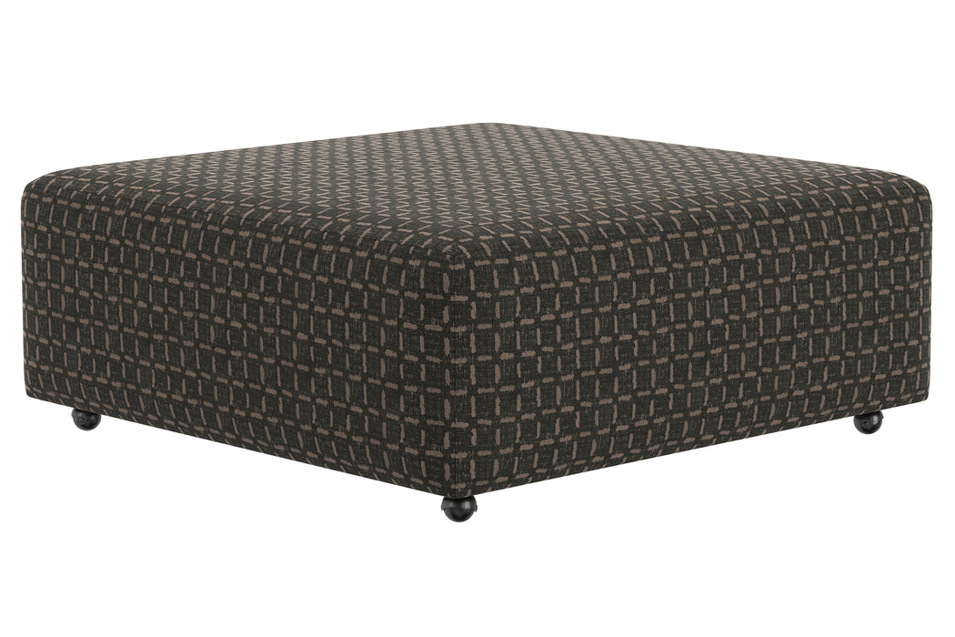 Royster - Castered Cocktail Ottoman - Walnut